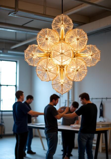 Artisans at work in NYC factory