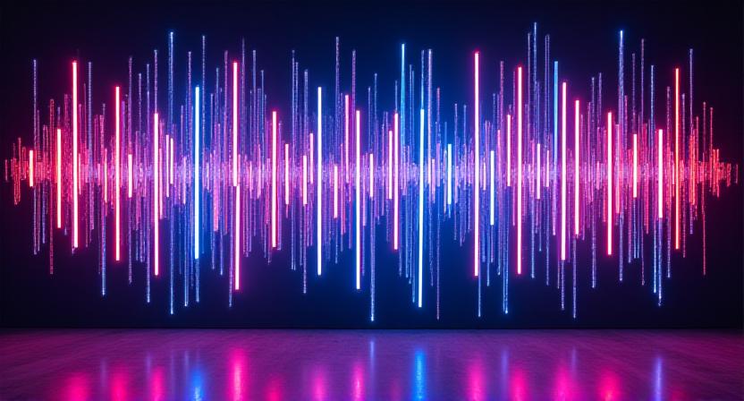 Algorithm driven light display