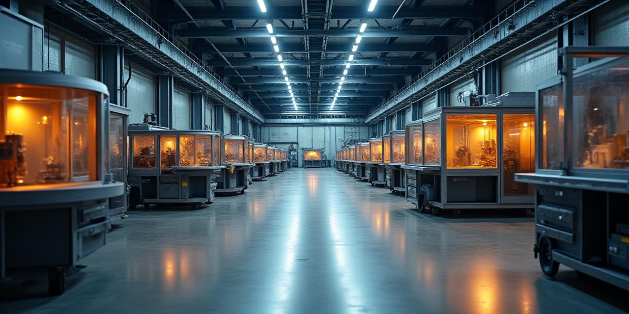 Manufacturing floor at Lumina Sigma on 59th Street NY